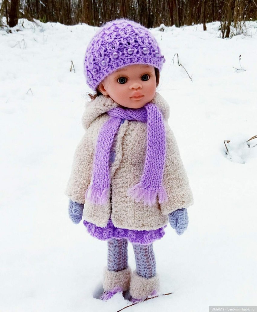 Долгожданный снег — Одежда и обувь для кукол своими руками: фото