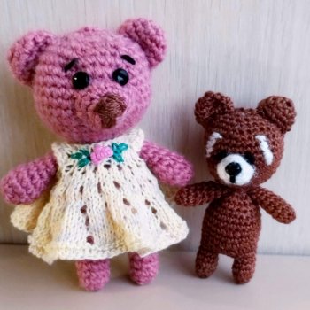 Два мишутки по одному бесплатному МК