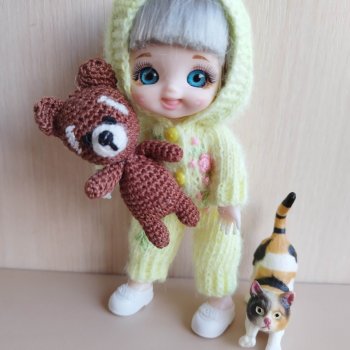 Весенний комбинезончик "Ванилька" для баболек