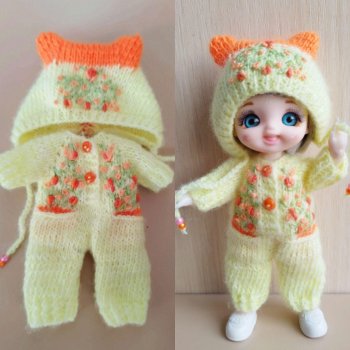 Комплект для баболишки "Ванильная Кисуня"