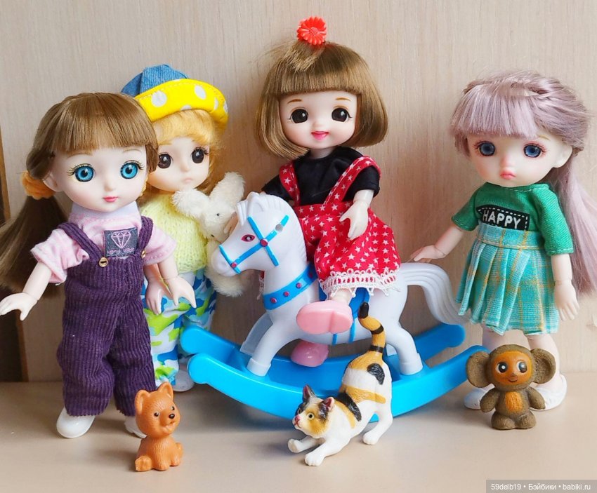 А у нас две новые малышки - баболишки