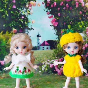 А у нас две новые малышки - баболишки