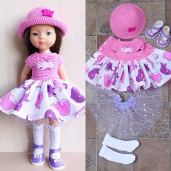 Ещё одно комбинированное платье с морским мотивом для паолочки