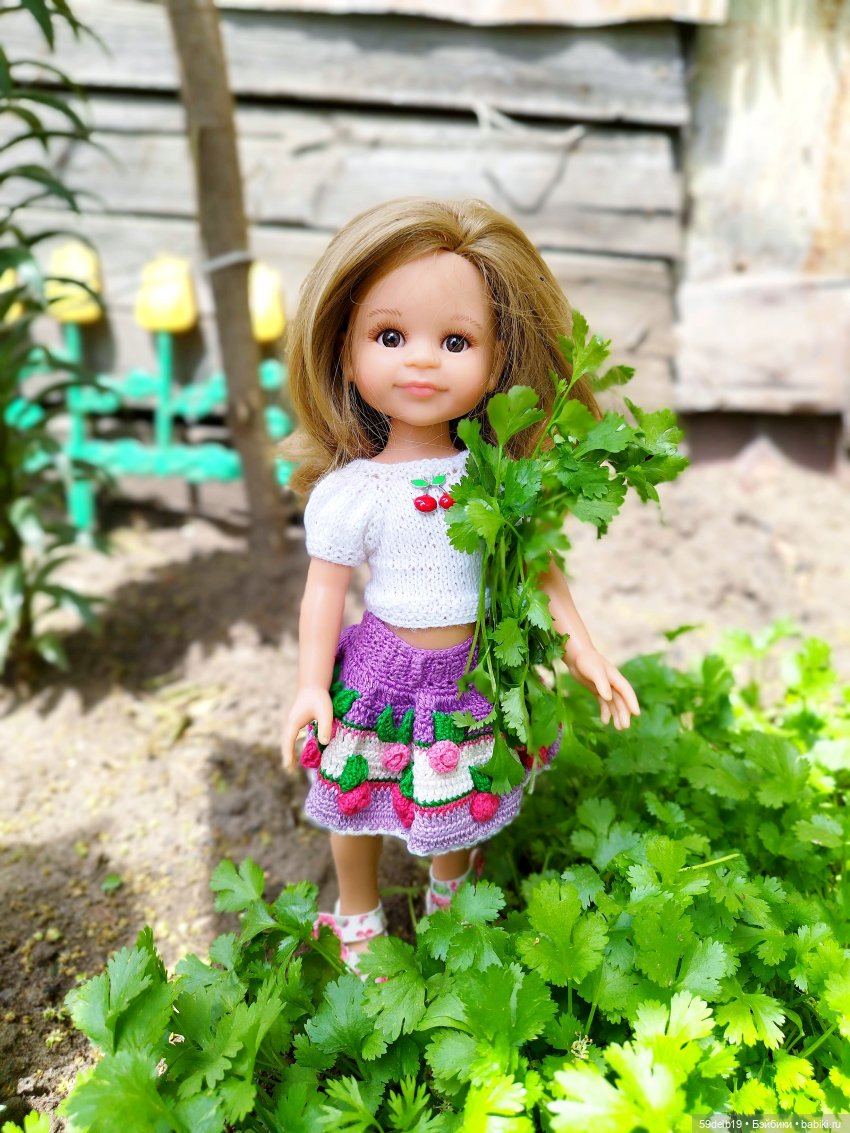 Клементина на даче — Одежда и обувь для кукол своими руками: фото (фото 2)