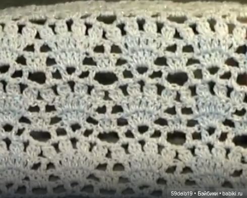 Лёгкое ажурное платье крючком для паолочки с узором "Лилия"