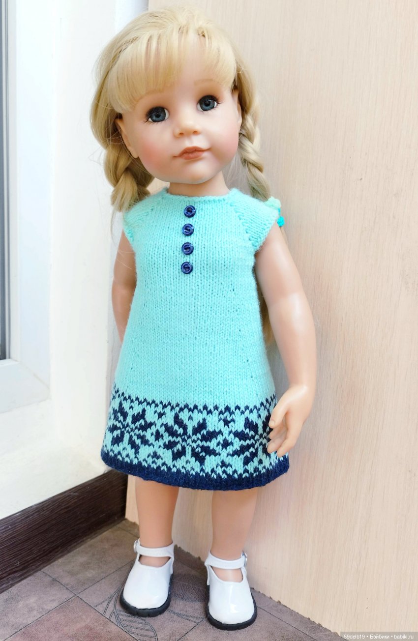 Вяжу для кукол, одежда для готц с жаккардом, куклы готц Вяжу для кукол, одежда для готц с жаккардом, куклы готц