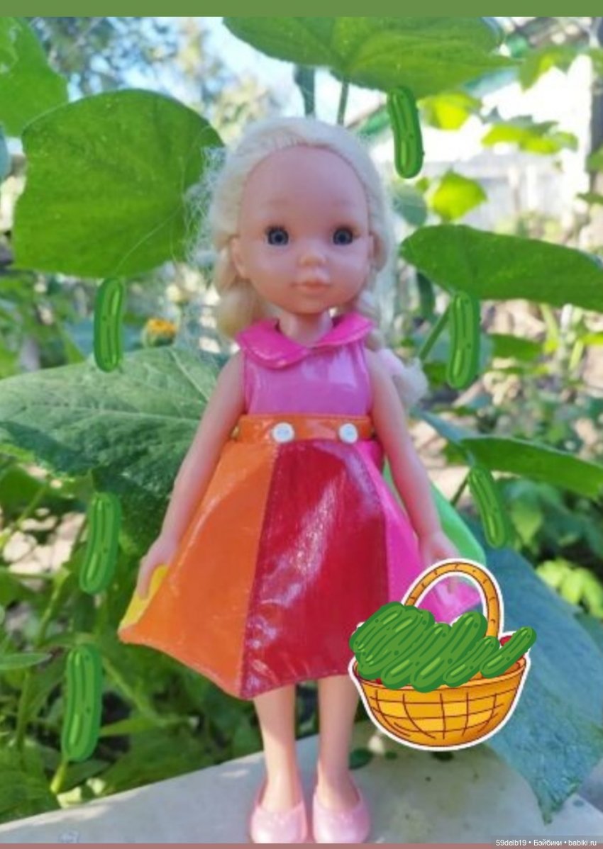 Выросли на даче огурцы — Куклы с Алиэкспресс (Aliexpress): Китайские шарнирные (фото 4)