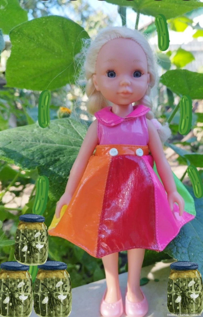 Выросли на даче огурцы — Куклы с Алиэкспресс (Aliexpress): Китайские шарнирные (фото 5)