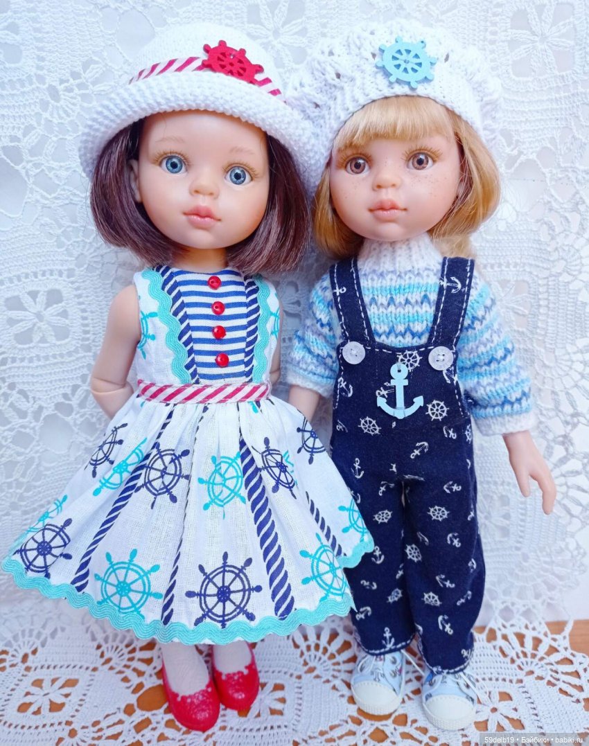 Покорители морей — Одежда и обувь для кукол своими руками: фото (фото 8)