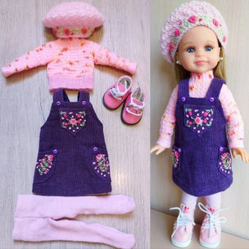 Вышивала сарафан