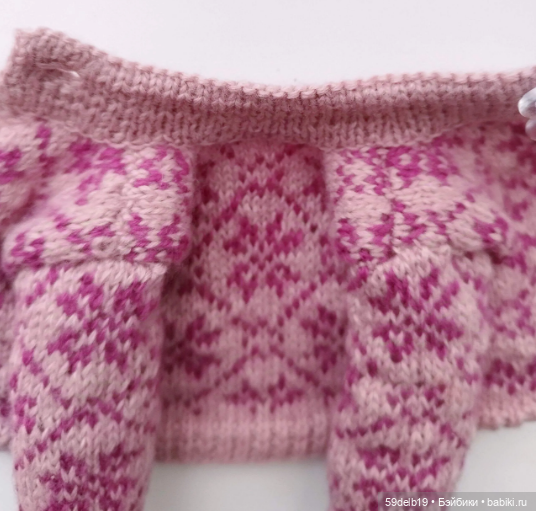 Блиц мастер класс по вязанию свитера с норвежским жаккардом для ПР (фото 6)