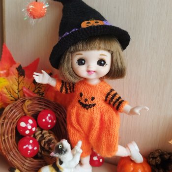 Маленькая тыкво- феечка  баболька🎃🍁