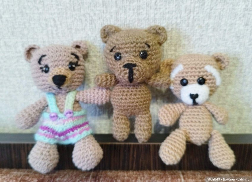 С днём плюшевого мишки — Вязаные игрушки и амигуруми: крючком (фото 2)