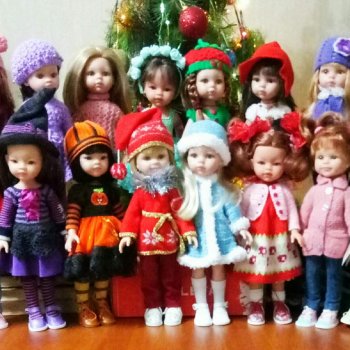 Итоги 2024 г.: лучшие фото для семейного кукольного альбома.