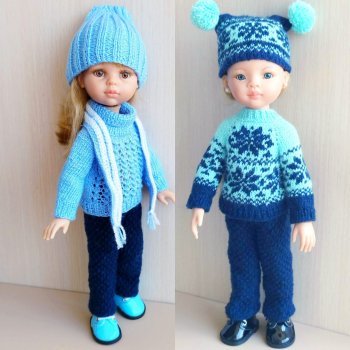 Итоги 2025 г.: одежда для паолочек, связанная спицами