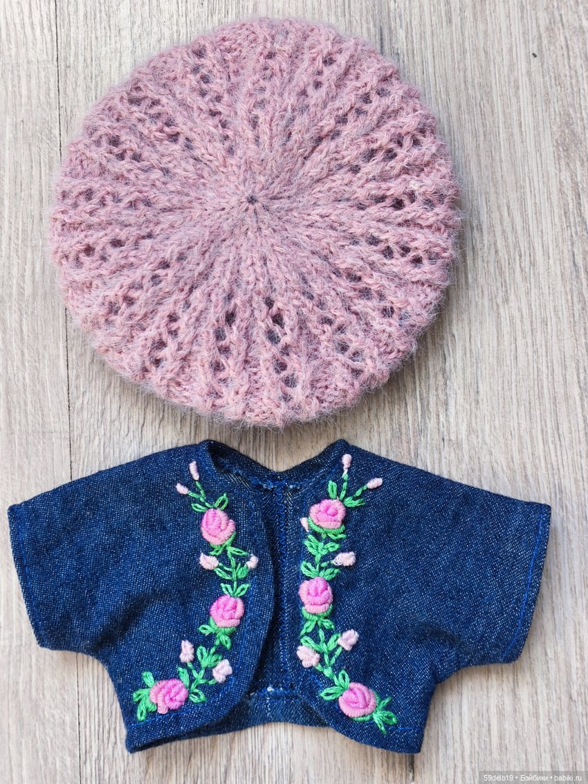 Новое платье, болеро и берет с вышивкой для паолочки (фото 3)