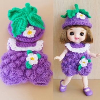 Костюмчик для баболи "Ежевичка"