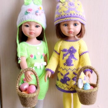 Мои сказочные пасхальные зайчики