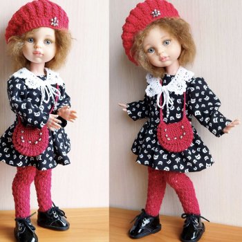 Наряд для паолочки в стиле  "А la france"