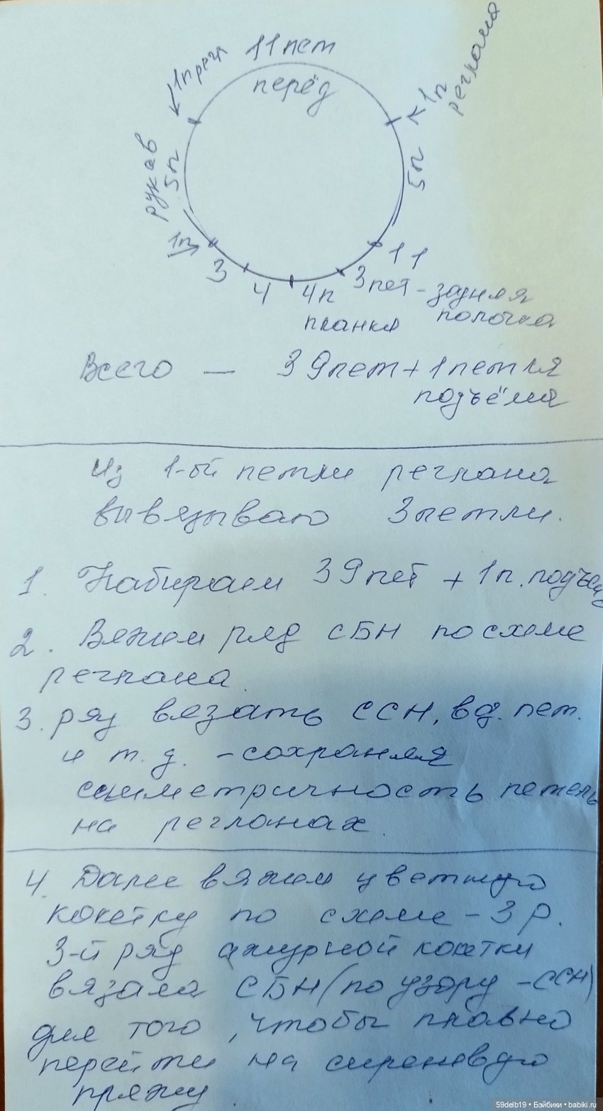 Платье для внучкиной куклы (фото 5)