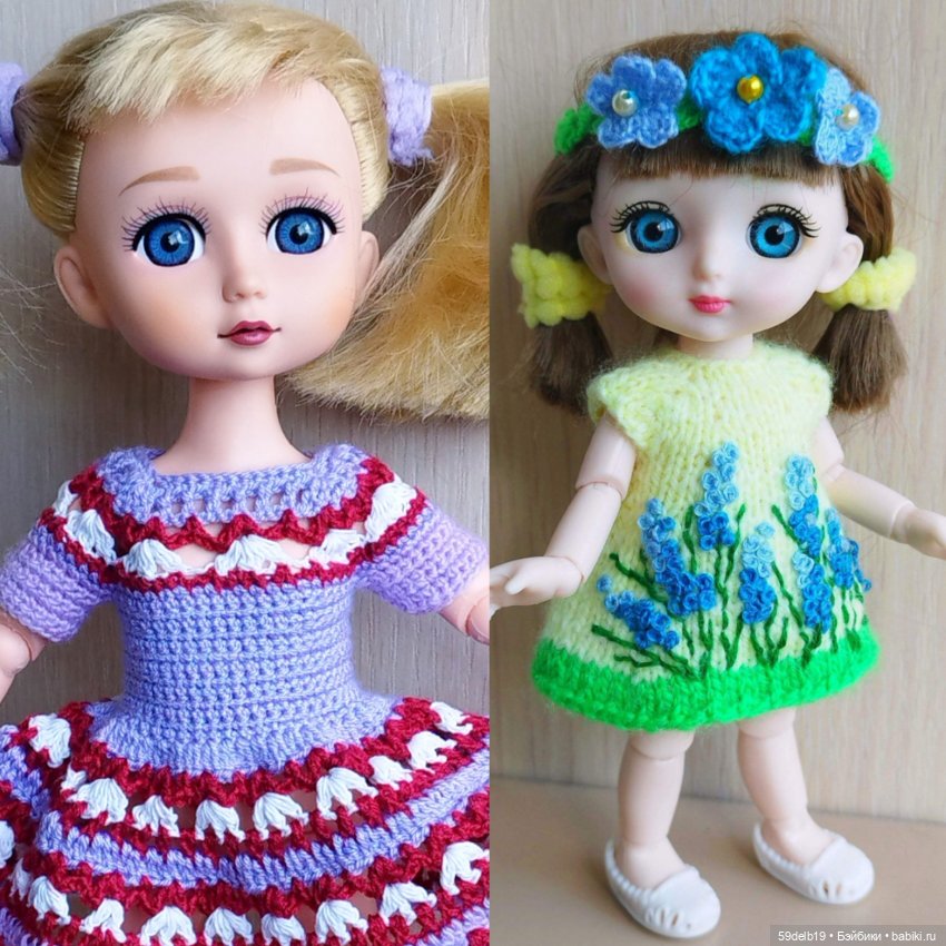 Платье для внучкиной куклы (фото 2)