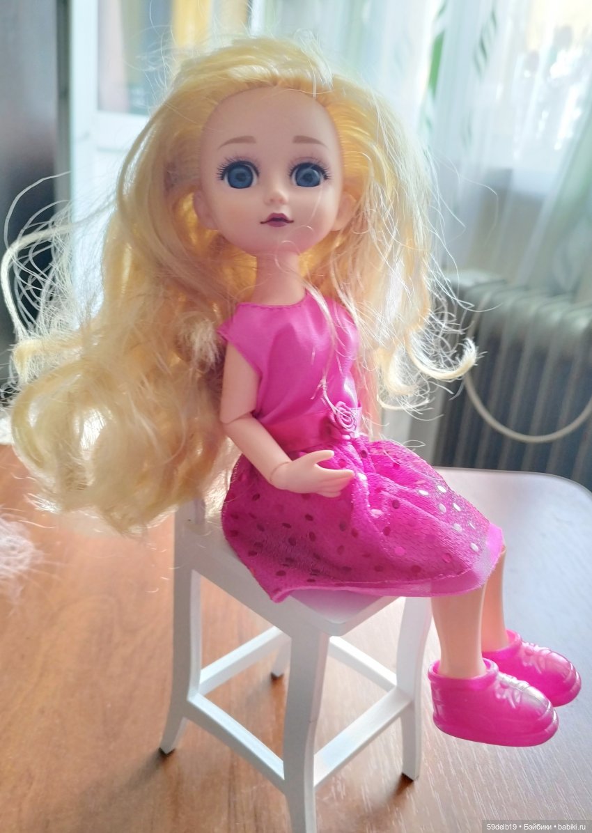 Платье для внучкиной куклы