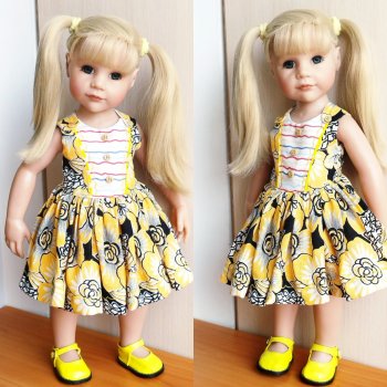 Летний сарафанчик 👗 для кукол готц 50 см