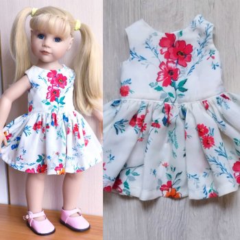 Летнее платьице для Ханночки готц