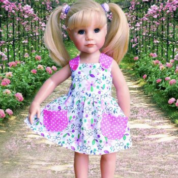 Летний сарафанчик для Ханночки