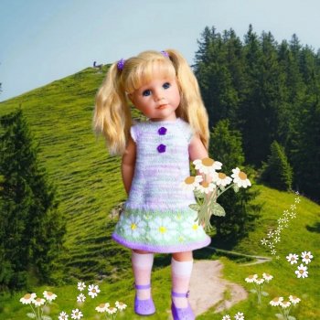 Летнее платье "Ромашки" для моей милашки