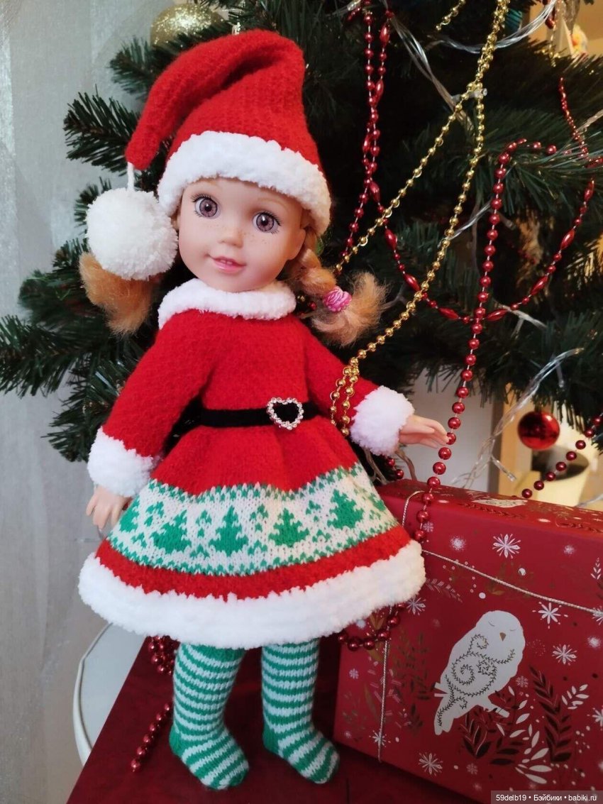 Пополнение гардероба для куклы псевдо Wellie Wishers Willa (Китай 35 см) (фото 4)