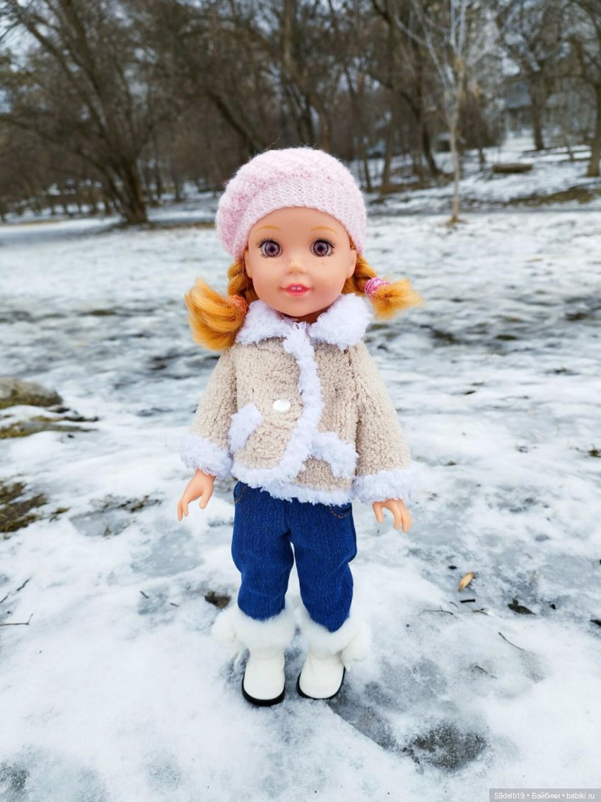 Пополнение гардероба для куклы псевдо Wellie Wishers Willa (Китай 35 см) (фото 3)