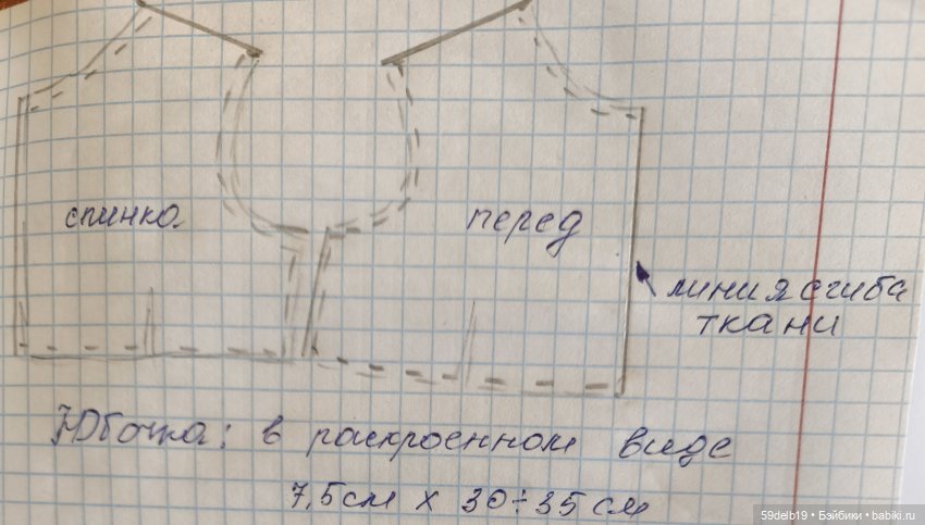 Бесплатная выкройка платья без рукавов для мини Мии (фото 2)