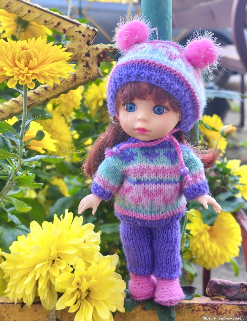 Баболи, одежда для баболей, микровязание