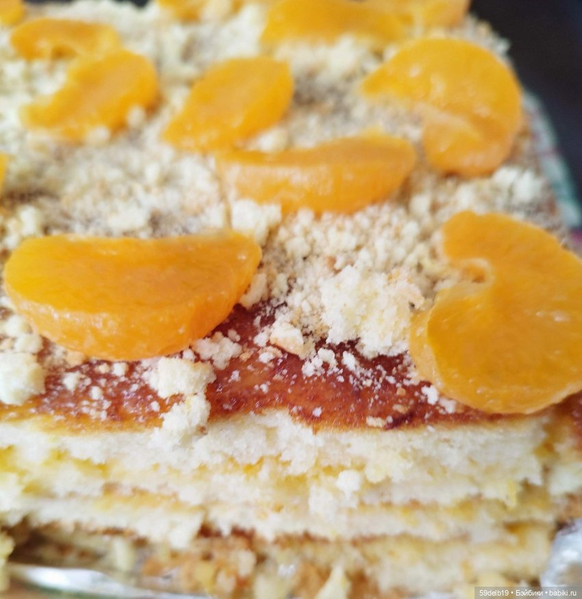 Готовим дома, готовим с любовью, пирог с мандариновым джемом