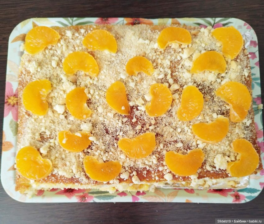 Готовим дома, готовим с любовью, пирог с мандариновый джемом