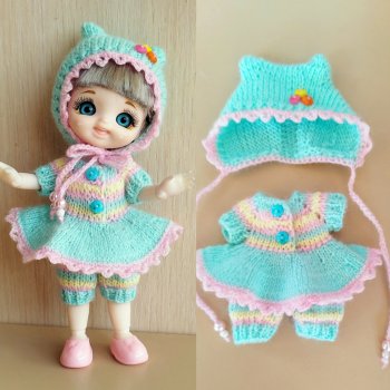 Новый наряд  для баболечки Мии 16 см