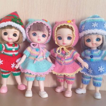 Один фасон - четыре разных костюмчика для баболечек