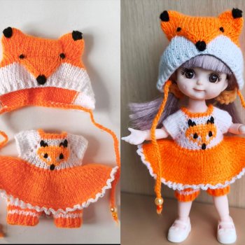 Новогодний костюм "Лисичка" для баболек🦊🦊🦊🦊🦊