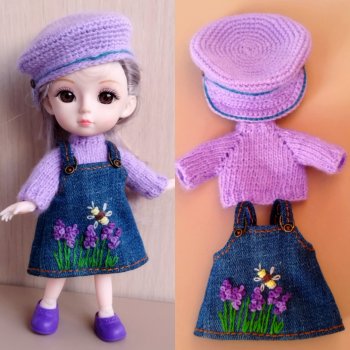 Новый джинсовый нарядик для баболишек