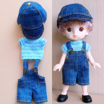 Выкройка комбинезона-шортиков для баболей