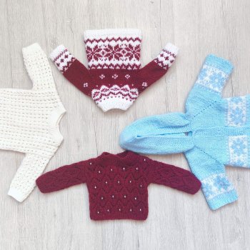 Мои вязалочки для кукол готц в феврале