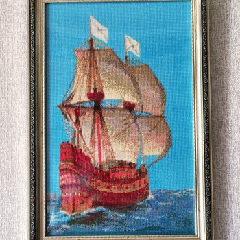 Мой "Парусник" счётным крестом