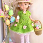 Весенний праздничный наряд для паолы