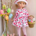 Весенний наряд для куклы паола рейна