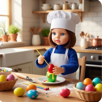 Как паолочка Карина готовила пасхальные вкусняшки