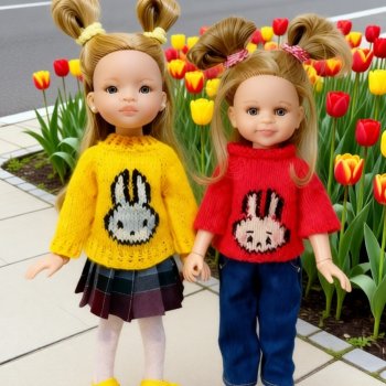 Цветов весенних пышное цветенье. Паолочки среди цветов