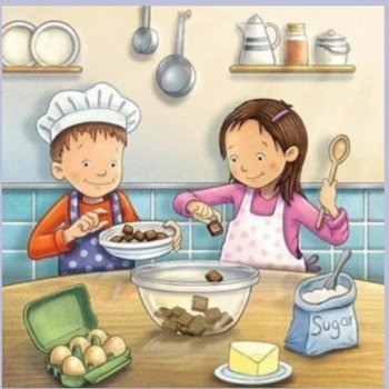 Куклы "рулят" на кухне