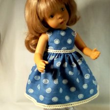 Платье для кукол Паола Рейна, Минуш.