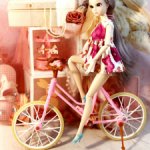Велосипед для кукол типа Барби, Блайз.